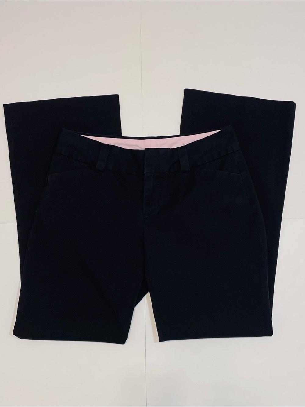 Gap Curvy Fit Stretch Flare Black Dress Pants Size 10